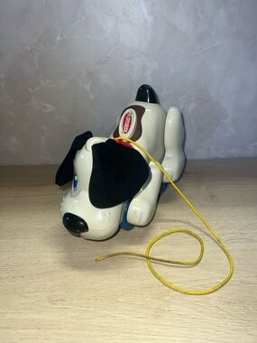 🐶 Vintage 1990s Playskool Walk ‘N Sounds Digger the Dog Pull Toy